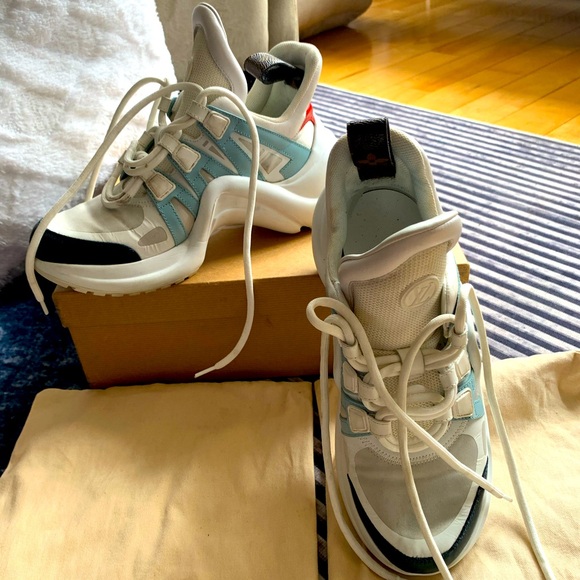 Authentic LV snickers I bought from here - Picture 10 of 11